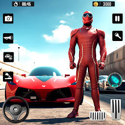 Icon image GT Car Games: Super Hero Racer