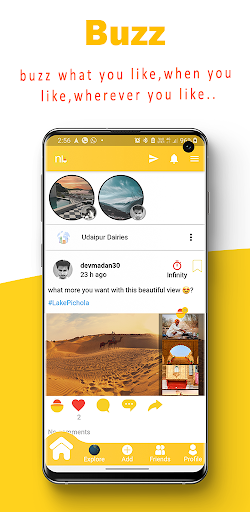 Android application Namebuzz - Buzz Your Name screenshort