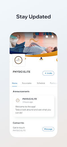 PHYSIO ELITE Screen 3