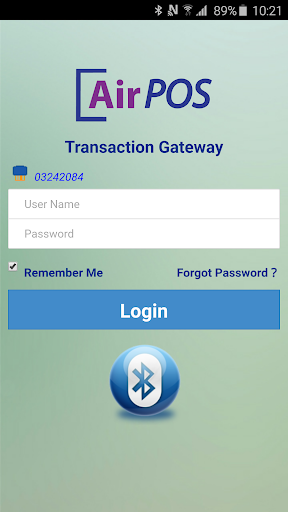 Android application AirPOS by GHL screenshort