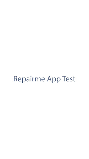 Repairme App Screen 2