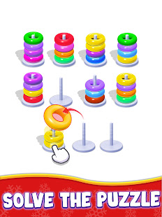 Hoop Sort Puzzle: Color Games 0.8 APK screenshots 5