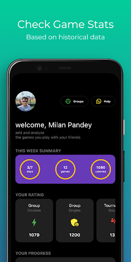 ScoreMine - Badminton Scoring Screen 3