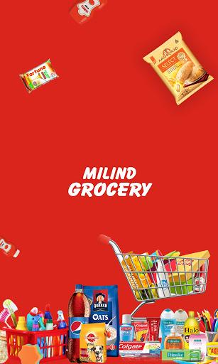Android application Milind Grocery screenshort