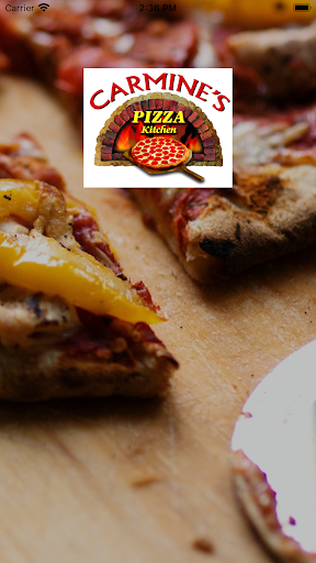 Android application Carmines Pizza screenshort