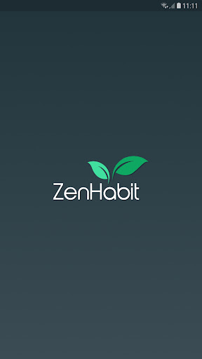 Android application ZenHabit screenshort