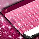 Pink Christmas Keyboard Theme icon