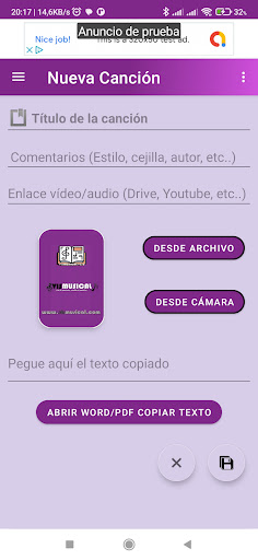 VISMUSICv5 LYRICS AND CHORDS Screenshot 3 - AppWisp.com