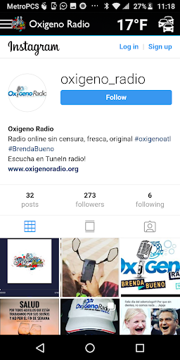 Oxigeno Radio Atlanta Screen 3