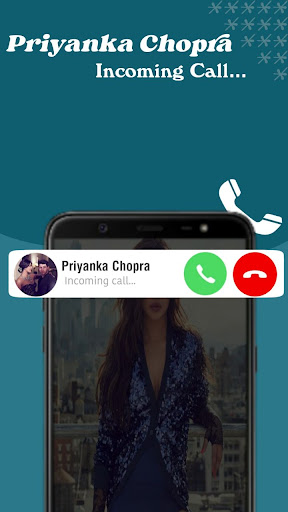 Android application Priyanka Chopra - Video Call screenshort