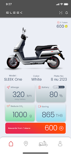 Android application Sleek EV screenshort