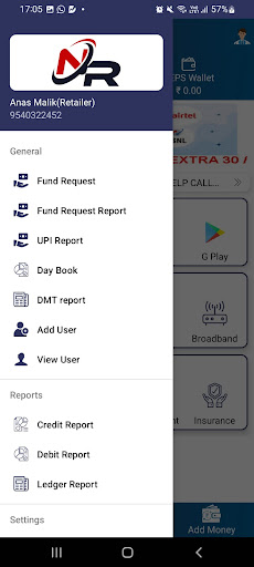 Android application NR Payment Point screenshort