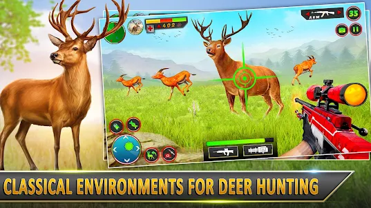 Jungle Deer Hunting Games