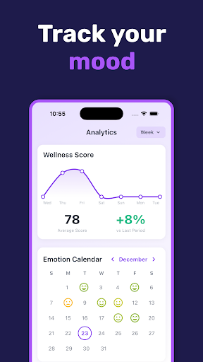 Lantry: CBT, AI Therapy & Mood screenshot 5