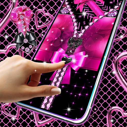 Locker black and pink Screen 3