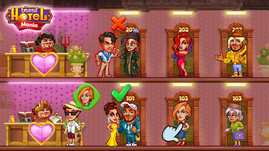 Grand Hotel Mania: Hotel games 4.6.0.11 Apk + Mod 2