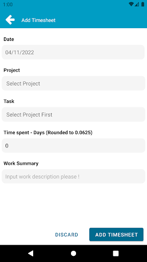 Timescel Screen 3
