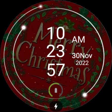 Merry Christmas WatchFace Screen 3