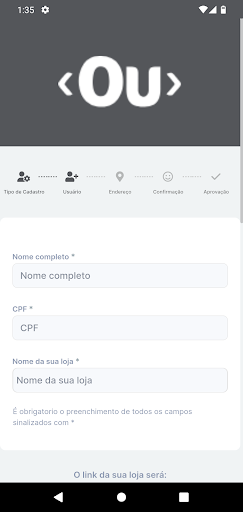 Minha Loja OU Screen 2