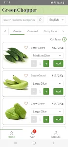 GreenChopper - Cut Vegetables