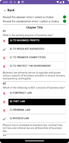 Business Law and Ethics Examのおすすめ画像3