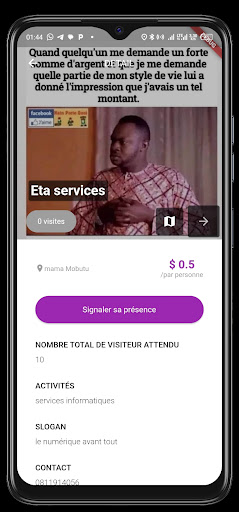 AFRO TOURS Screen 3