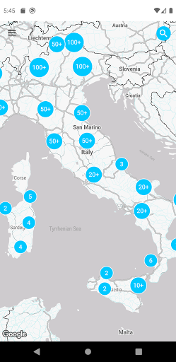 Android application Eviaggio.it screenshort