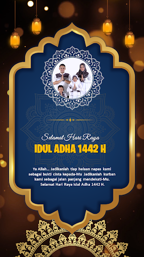 Bingkai Foto Idul Adha Mewah