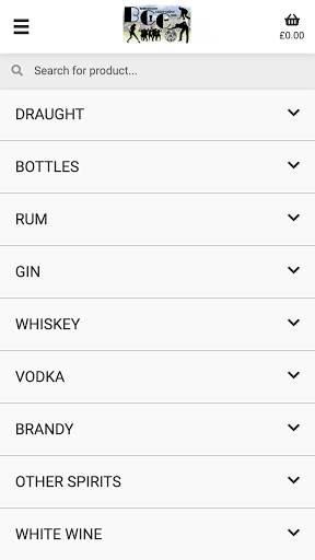 Android application Biggleswade Conservative Club screenshort