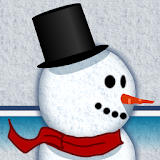 Snowman Skiing icon