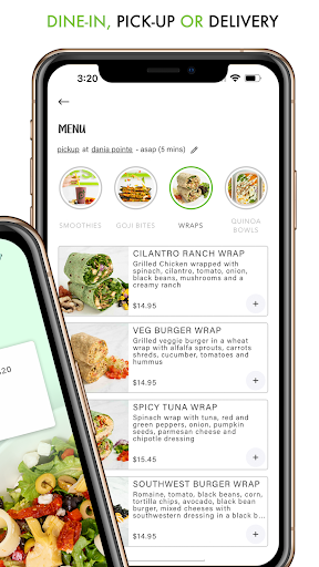 Goji Juicery & Kitchen Screen 2