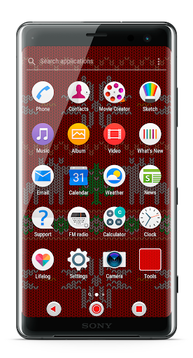 Christmas theme for Xperia™ Screen 3