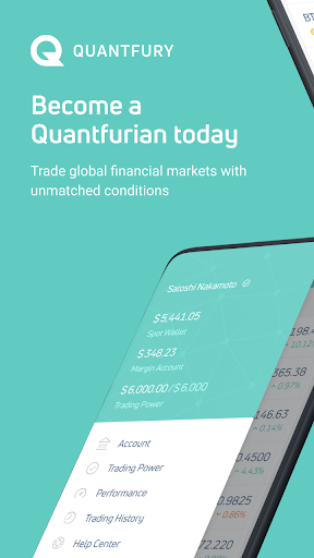 Android application Quantfury: Your Global Broker screenshort