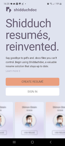 App preview
