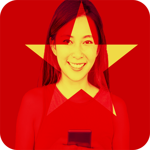Vietnam  Flag Face Photo Maker  Icon