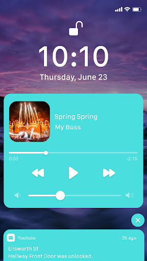 Wow Turquoise White, Icon Pack Screen 3