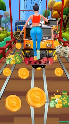 Subway 3d Rush Runner Game - Screenshot 2