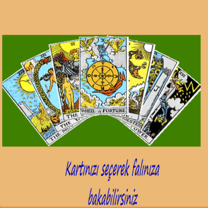 Android application Tarot Falı screenshort