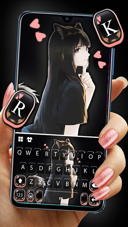 Cute Girl Anime Keyboard Backg - 6.0.1229_10 - (Android)