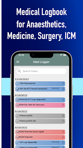 Android application Med Logger screenshort