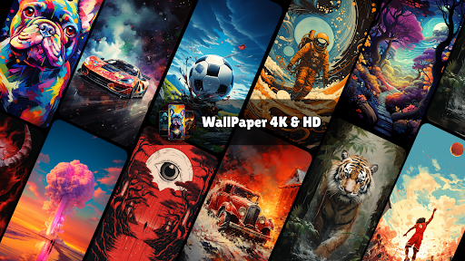 Android application HD Wallpaper & 4K Background screenshort