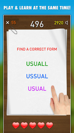 Game screenshot Spelling Test & Practice PRO apk download