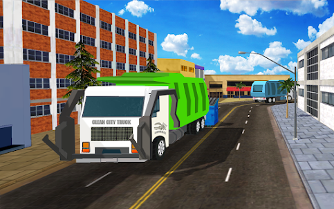 Trash Cleaner Truck Simulator