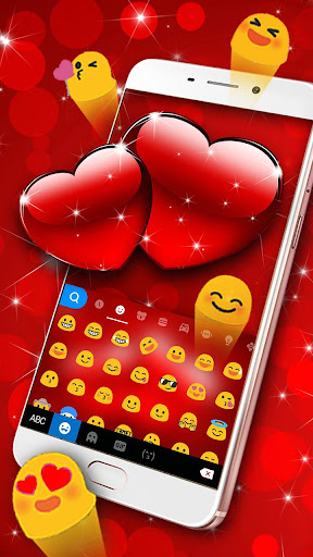 Red love Theme Screen 3