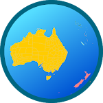 Cover Image of ダウンロード Australia and Oceania map  APK