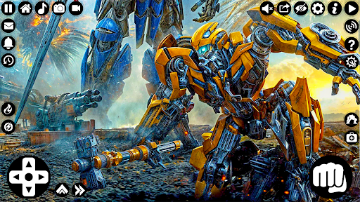 Robot Transform Car Games Screen 2