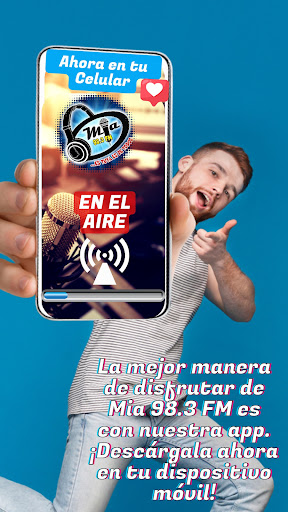 Radio Mia 98.3 FM Screen 2