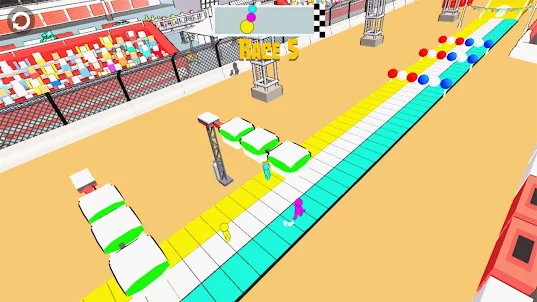 Stickman Fun Race 3D