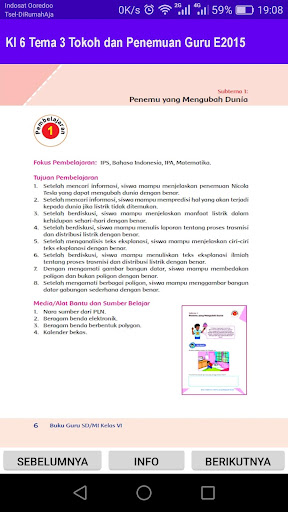 Kl 6 Tema 3 Tokoh dan Penemuan Guru E2015