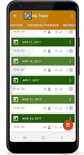Attendance Screen 2